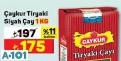ÇAYKUR TİRYAKİ SİYAH ÇAY 1 KG